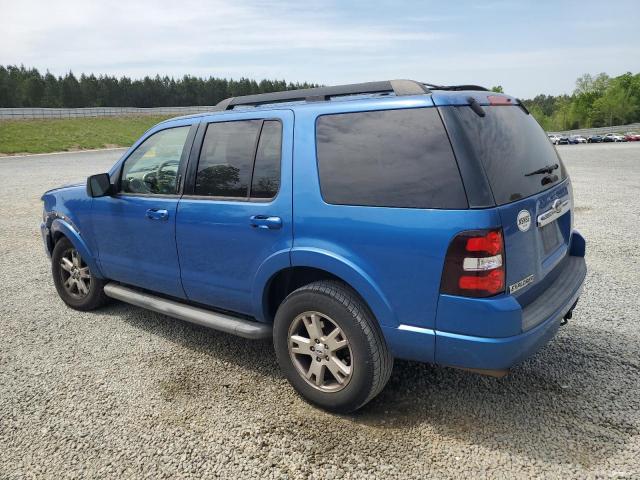 1FMEU6DE0AUA56108 - 2010 FORD EXPLORER XLT BLUE photo 2