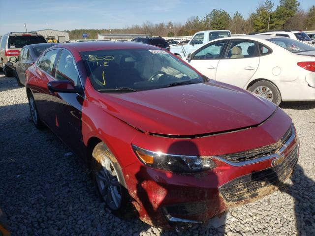 1G1ZE5ST8HF240461 - 2017 CHEVROLET MALIBU LT RED photo 1