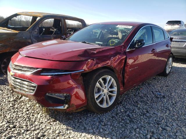 1G1ZE5ST8HF240461 - 2017 CHEVROLET MALIBU LT RED photo 2