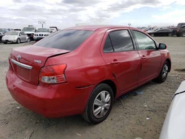 JTDBT923671139906 - 2007 TOYOTA YARIS RED photo 3