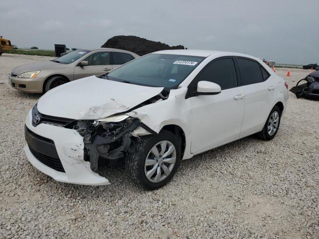 5YFBURHE3GP562959 - 2016 TOYOTA COROLLA L WHITE photo 1