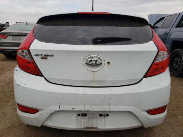 KMHCU5AEXCU048851 - 2012 HYUNDAI ACCENT GLS WHITE photo 6