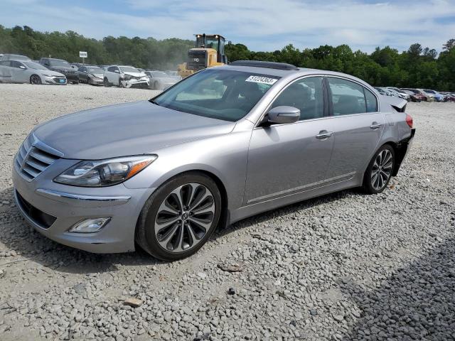 KMHGC4DH3DU221258 - 2013 HYUNDAI GENESIS 5.0L SILVER photo 1