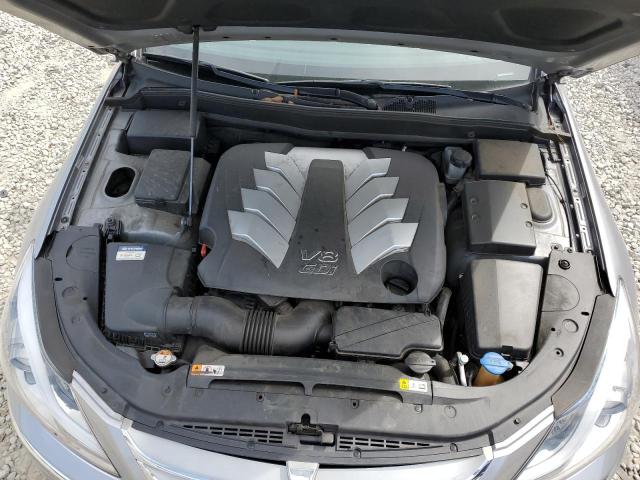 KMHGC4DH3DU221258 - 2013 HYUNDAI GENESIS 5.0L SILVER photo 11