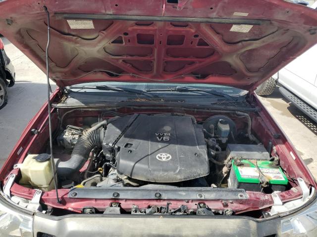 3TMJU62N98M066379 - 2008 TOYOTA TACOMA DOUBLE CAB PRERUNNER MAROON photo 11