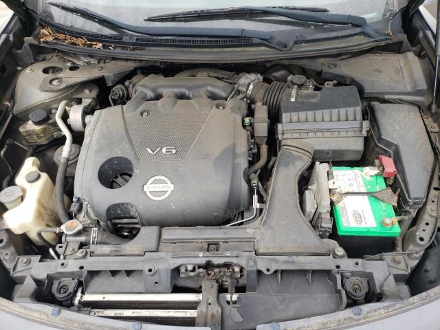 1N4AA5AP5CC860317 - 2012 NISSAN MAXIMA S GRAY photo 11