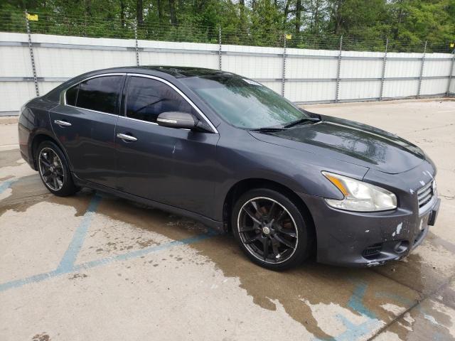 1N4AA5AP5CC860317 - 2012 NISSAN MAXIMA S GRAY photo 4