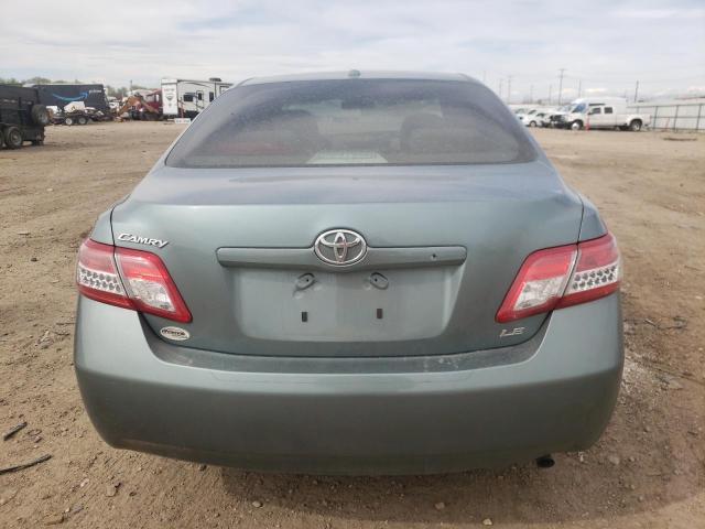 4T1BF3EK8BU754113 - 2011 TOYOTA CAMRY BASE TEAL photo 6