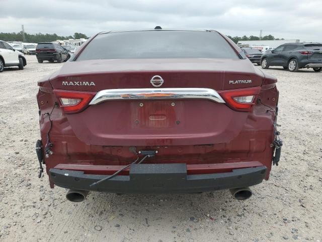 1N4AA6AP3HC449110 - 2017 NISSAN MAXIMA 3.5S BURGUNDY photo 6