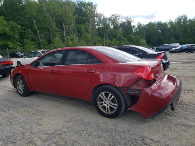 1G2ZG558X64250527 - 2006 PONTIAC G6 SE1 RED photo 2