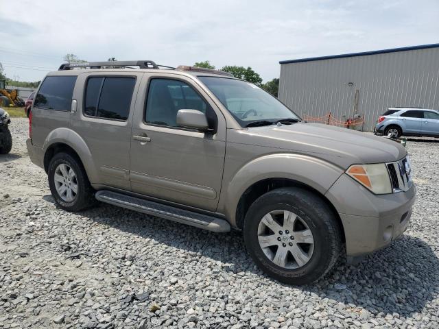 5N1AR18UX7C614758 - 2007 NISSAN PATHFINDER LE 棕色 照片 4