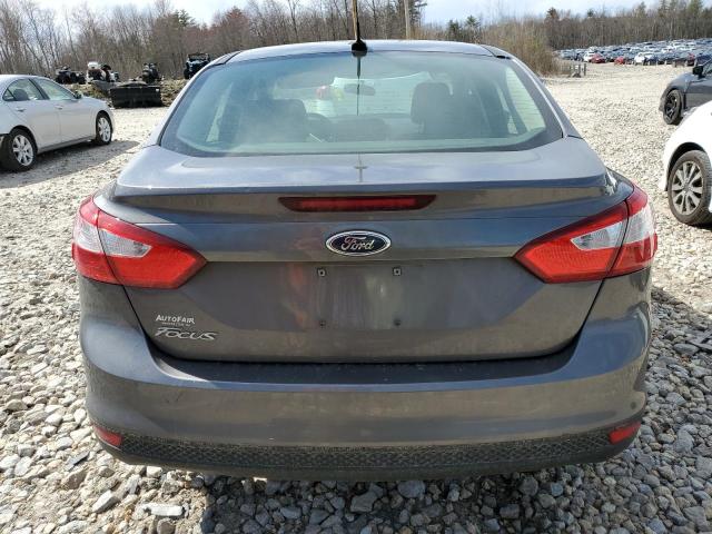 1FAHP3E2XCL229353 - 2012 FORD FOCUS S CHARCOAL photo 6