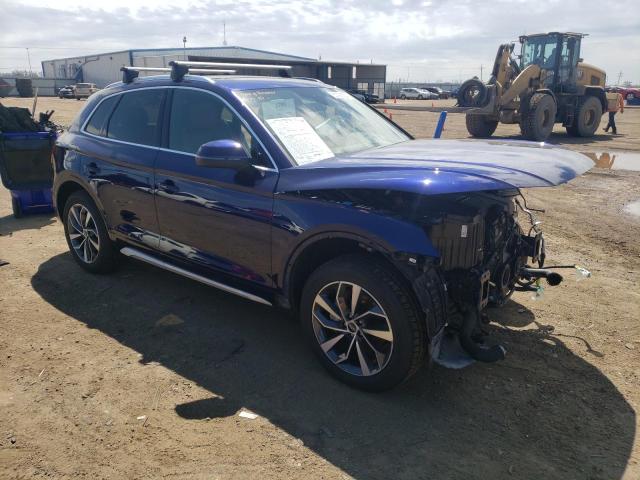 WA1CAAFY3M2056077 - 2021 AUDI Q5 PRESTIGE 蓝色 照片 4