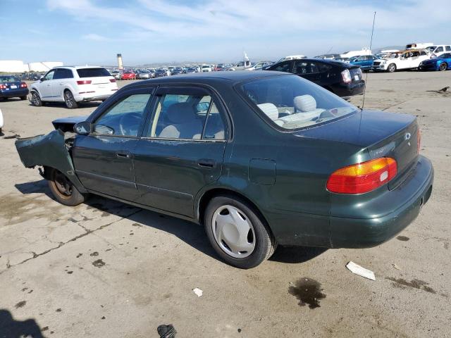 1Y1SK5488YZ412430 - 2000 CHEVROLET GEO PRIZM BASE GREEN photo 2