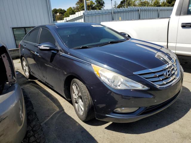 5NPEC4AC7DH707912 - 2013 HYUNDAI SONATA SE BLACK photo 4