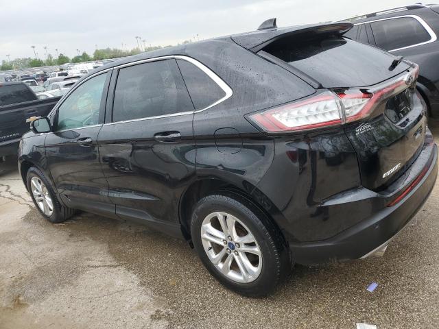 2FMPK4J90HBB15880 - 2017 FORD EDGE SEL BLACK photo 2