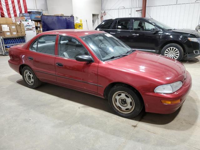 1Y1SK5264SZ051822 - 1995 GEO PRIZM BASE RED photo 4