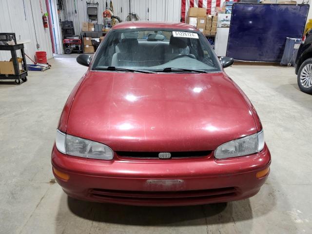 1Y1SK5264SZ051822 - 1995 GEO PRIZM BASE RED photo 5