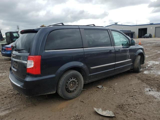 2A4RR8DG0BR635838 - 2011 CHRYSLER TOWN & COU TOURING L BLUE photo 3