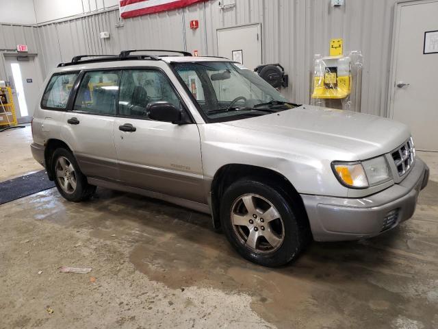 JF1SF6557YH705525 - 2000 SUBARU FORESTER S 银色 照片 4