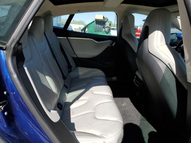 5YJSA1E22FF110841 - 2015 TESLA MODEL S Mavi foto 10