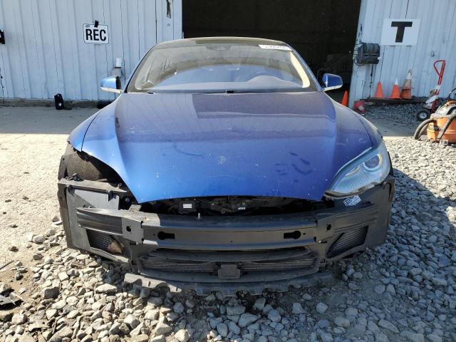 5YJSA1E22FF110841 - 2015 TESLA MODEL S Mavi foto 5