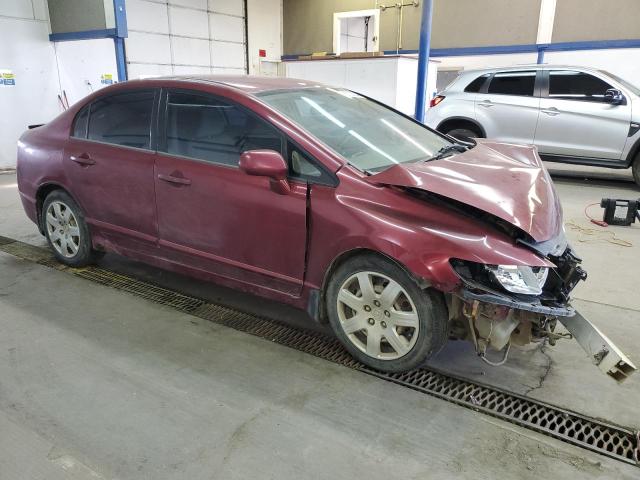 1HGFA16546L042020 - 2006 HONDA CIVIC LX BURGUNDY photo 4