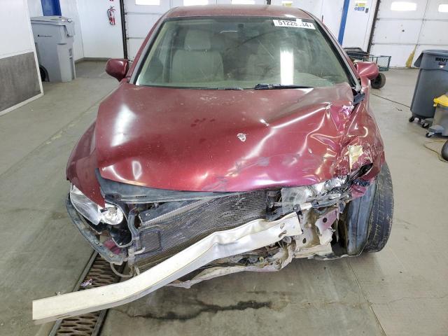 1HGFA16546L042020 - 2006 HONDA CIVIC LX BURGUNDY photo 5