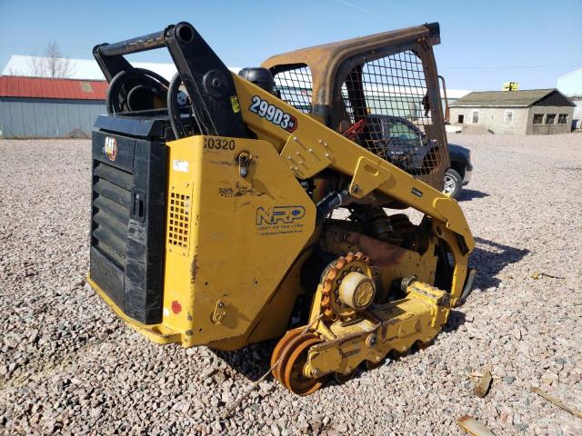 0BX901620 - 2020 CATERPILLAR SKIDLOADER YELLOW photo 4