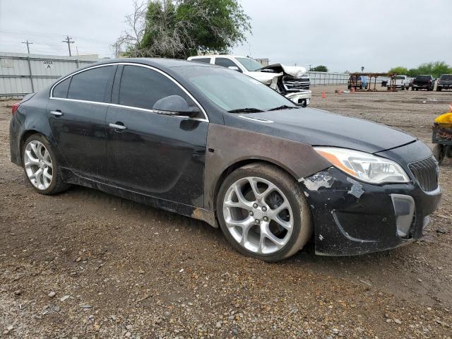 2G4GT5GX5E9207899 - 2014 BUICK REGAL GS BLACK photo 4
