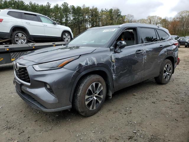 5TDHZRBH0NS174798 - 2022 TOYOTA HIGHLANDER XLE Boz foto 1