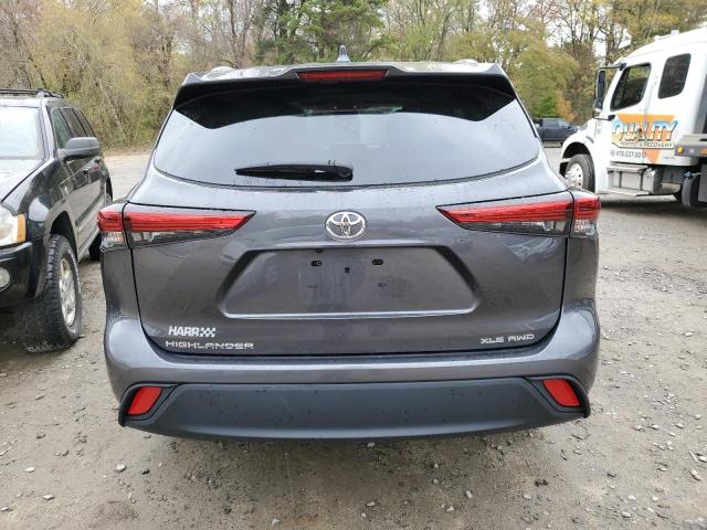 5TDHZRBH0NS174798 - 2022 TOYOTA HIGHLANDER XLE Boz foto 6