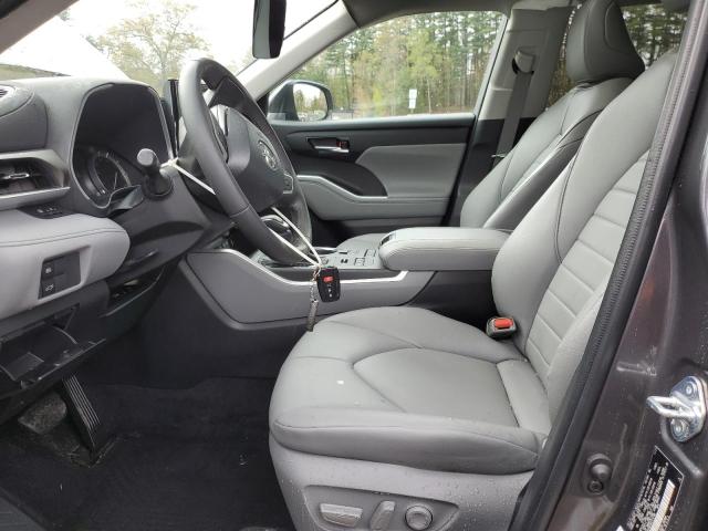 5TDHZRBH0NS174798 - 2022 TOYOTA HIGHLANDER XLE Boz foto 7