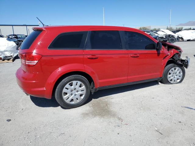 3C4PDCAB3ET308133 - 2014 DODGE JOURNEY SE RED photo 3