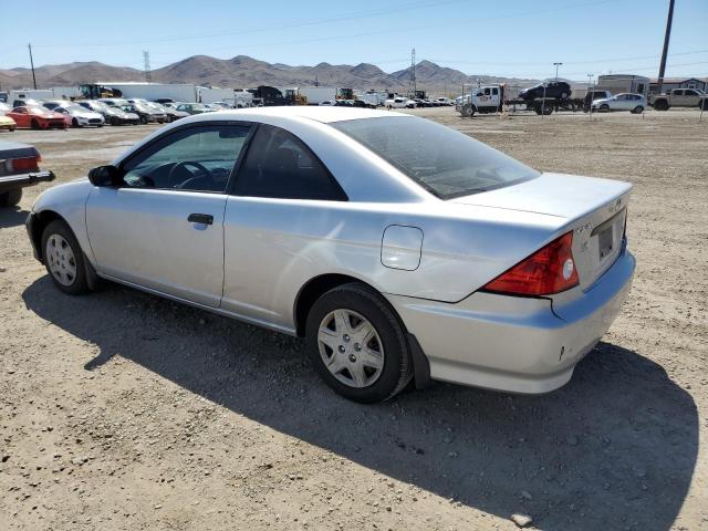 1HGEM22194L082389 - 2004 HONDA CIVIC DX VP SILVER photo 2