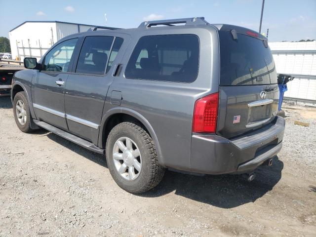 5N3AA08A26N807424 - 2006 INFINITI QX56 GRAY photo 3