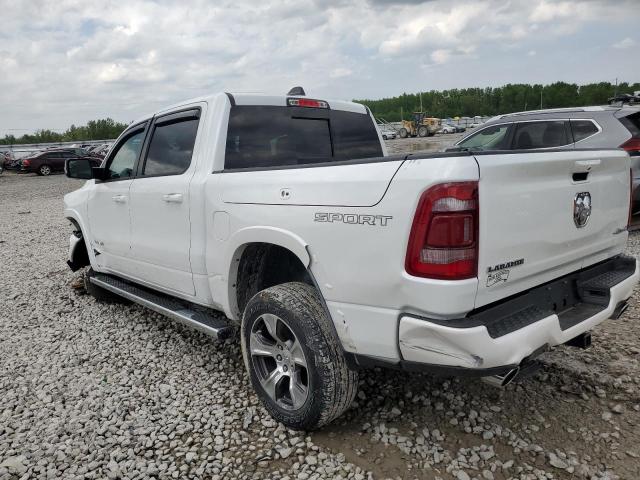 1C6SRFJT1NN240458 - 2022 RAM 1500 LARAMIE WHITE photo 2