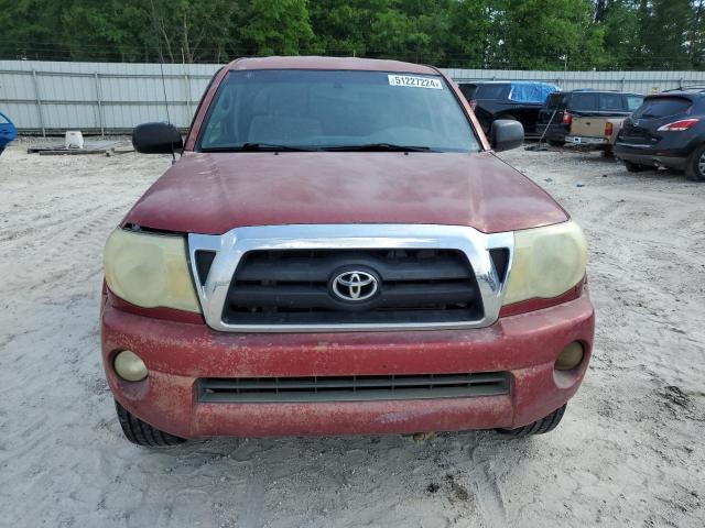 3TMJU62N86M009913 - 2006 TOYOTA TACOMA DOUBLE CAB PRERUNNER RED photo 5
