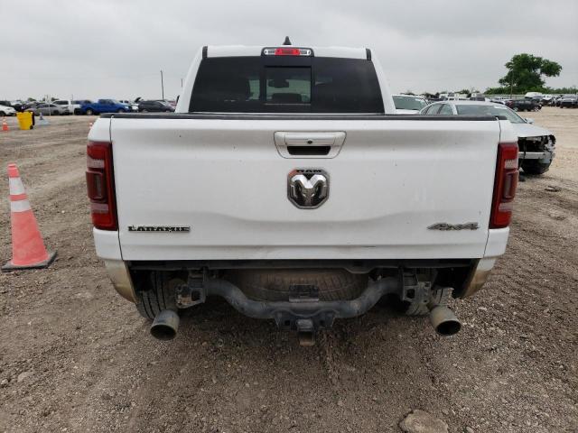 1C6SRFJT5LN386827 - 2020 RAM 1500 LARAMIE WHITE photo 6