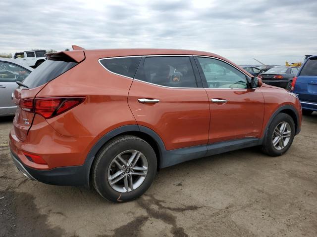 5XYZTDLB9HG498658 - 2017 HYUNDAI SANTA FE S ORANGE photo 3