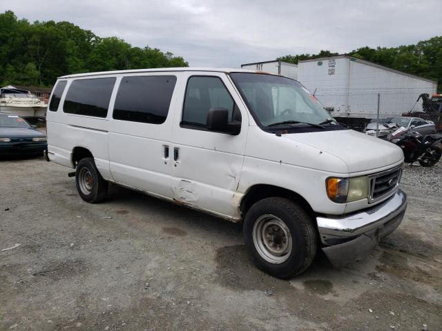 1FBSS31L73HA01007 - 2003 FORD ECONOLINE E350 SUPER DUTY WAGON WHITE photo 4