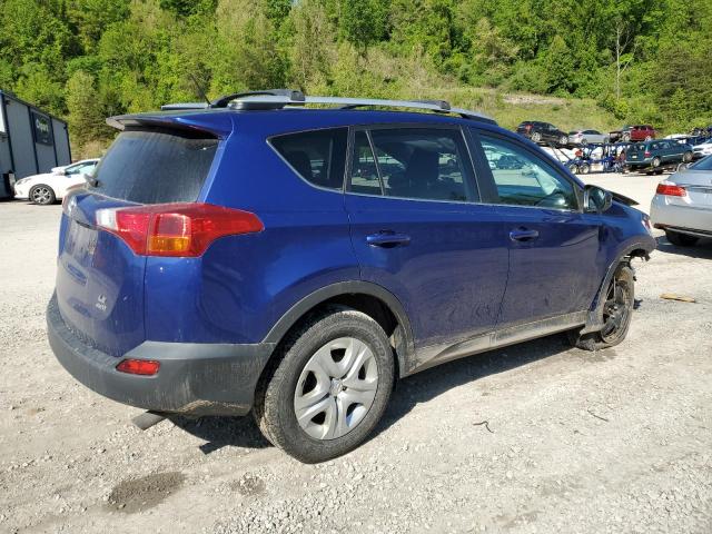 2T3BFREV0EW182026 - 2014 TOYOTA RAV4 LE BLUE photo 3