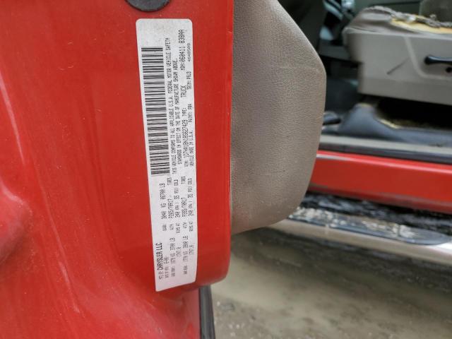 1D7HA18N18S627429 - 2008 DODGE RAM 1500 ST 红色 照片 12