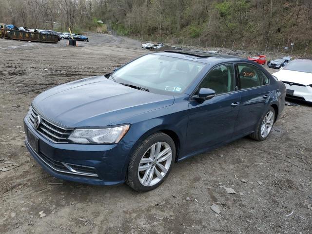 1VWLA7A31KC006528 - 2019 VOLKSWAGEN PASSAT WOLFSBURG BLUE photo 1