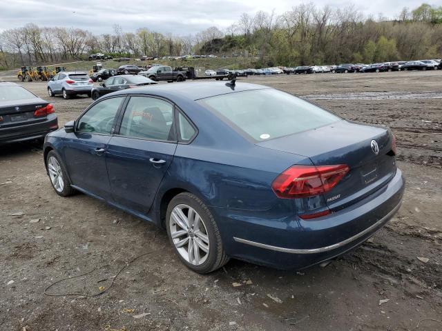 1VWLA7A31KC006528 - 2019 VOLKSWAGEN PASSAT WOLFSBURG BLUE photo 2