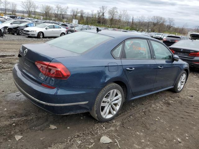 1VWLA7A31KC006528 - 2019 VOLKSWAGEN PASSAT WOLFSBURG BLUE photo 3