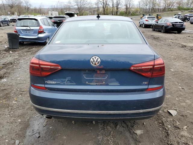 1VWLA7A31KC006528 - 2019 VOLKSWAGEN PASSAT WOLFSBURG BLUE photo 6
