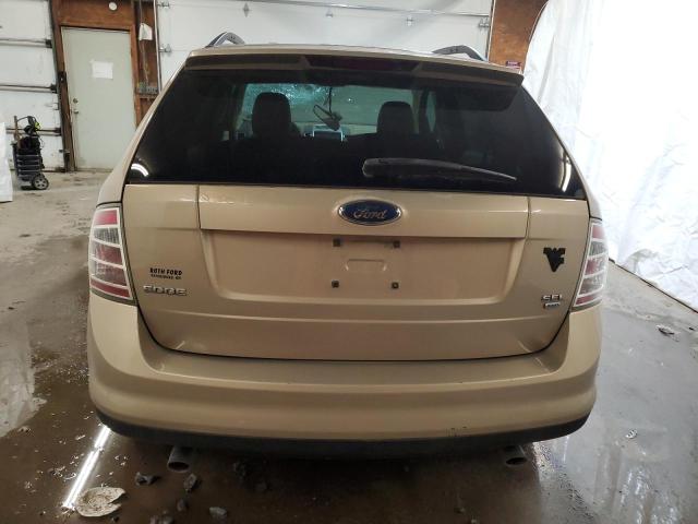 2FMDK48C67BA74738 - 2007 FORD EDGE SEL BEIGE photo 6