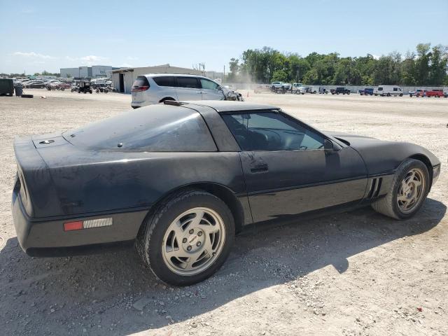 1G1YY2382L5107477 - 1990 CHEVROLET CORVETTE BLACK photo 3