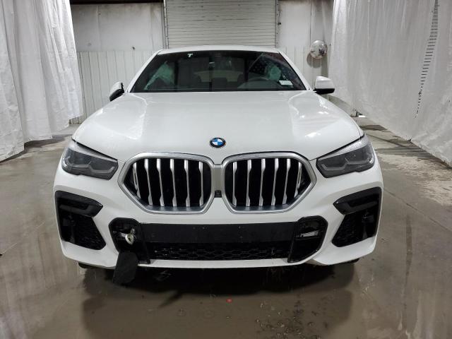 5UXCY6C08P9N55545 - 2023 BMW X6 XDRIVE40I WHITE photo 5
